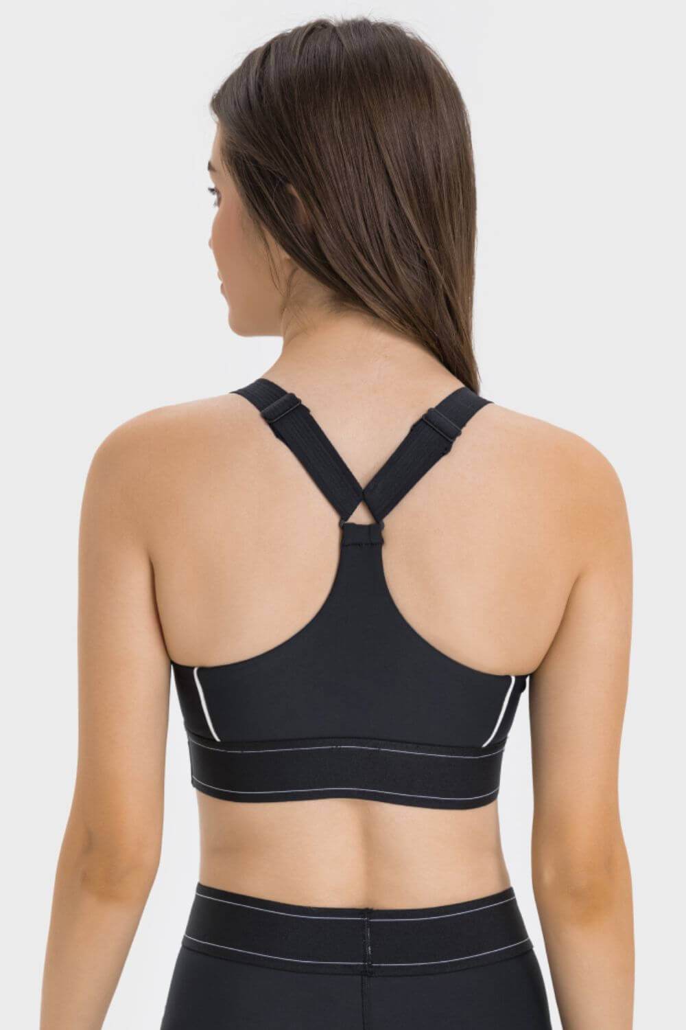 Millennia Contrast Sports Bra - Velveta Studio