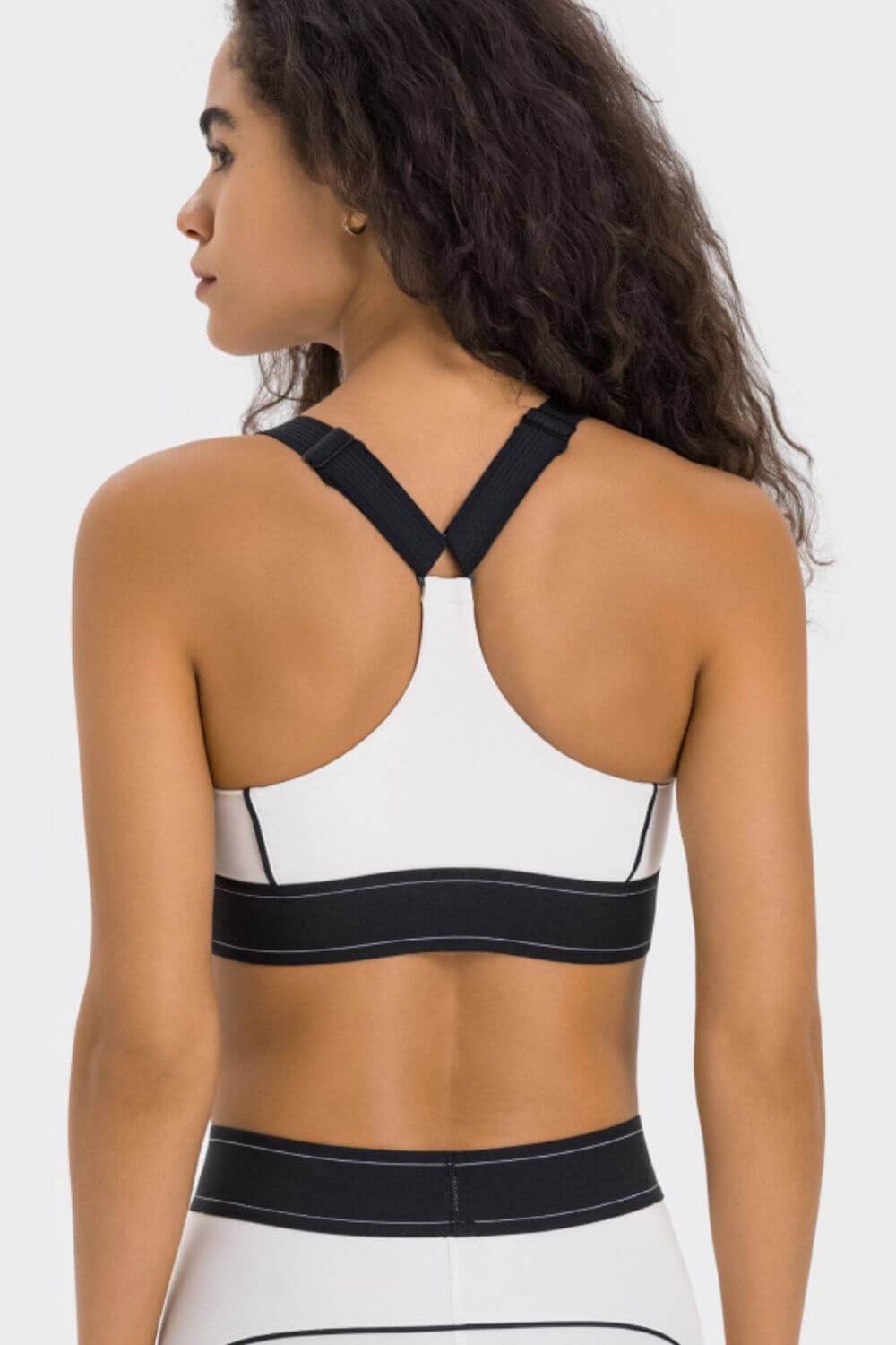 Millennia Contrast Sports Bra - Velveta Studio
