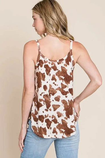 BOMBOM Animal Print Cami - Velveta Studio