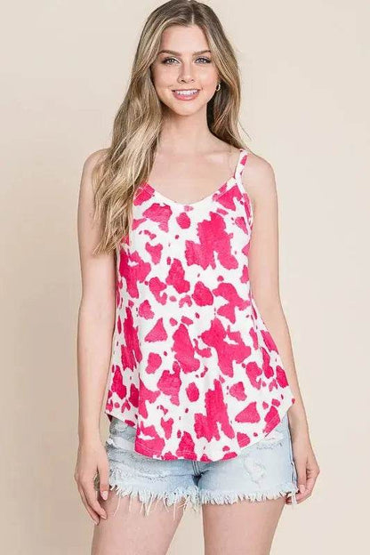 BOMBOM Animal Print Cami - Velveta Studio