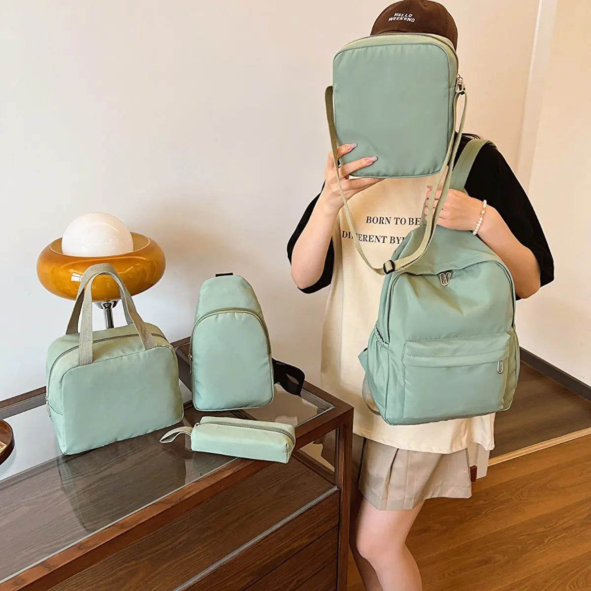 Cloth 5 Piece Bag Set - Velveta Studio