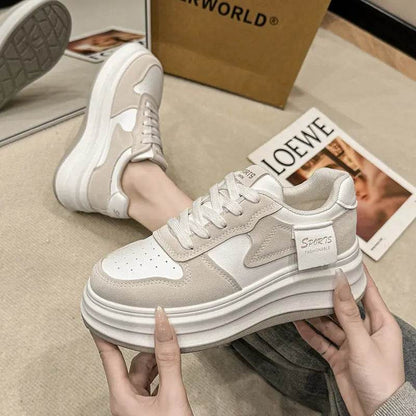 Contrast Platform Sneakers - Velveta Studio