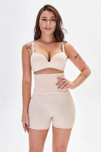 Full Size Hip Lifting Shaping Shorts - Velveta Studio