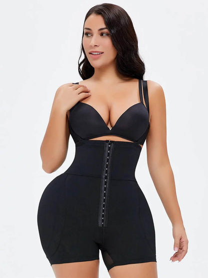 Full Size Hook-and-Eye Under-Bust Shaping Bodysuit - Velveta Studio