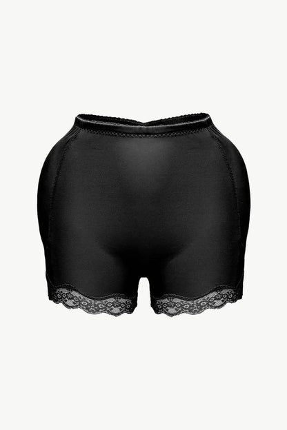 Full Size Lace Trim Shaping Shorts - Velveta Studio