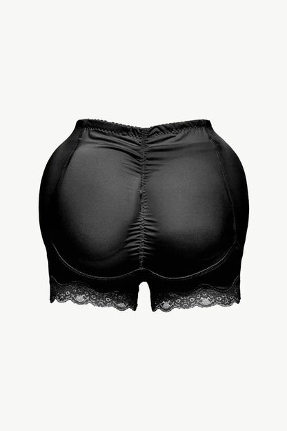 Full Size Lace Trim Shaping Shorts - Velveta Studio