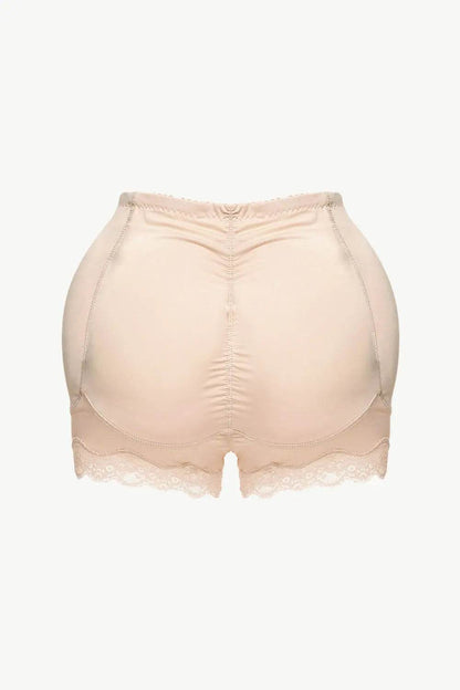 Full Size Lace Trim Shaping Shorts - Velveta Studio