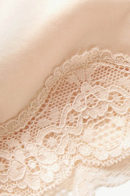 Full Size Lace Trim Shaping Shorts - Velveta Studio