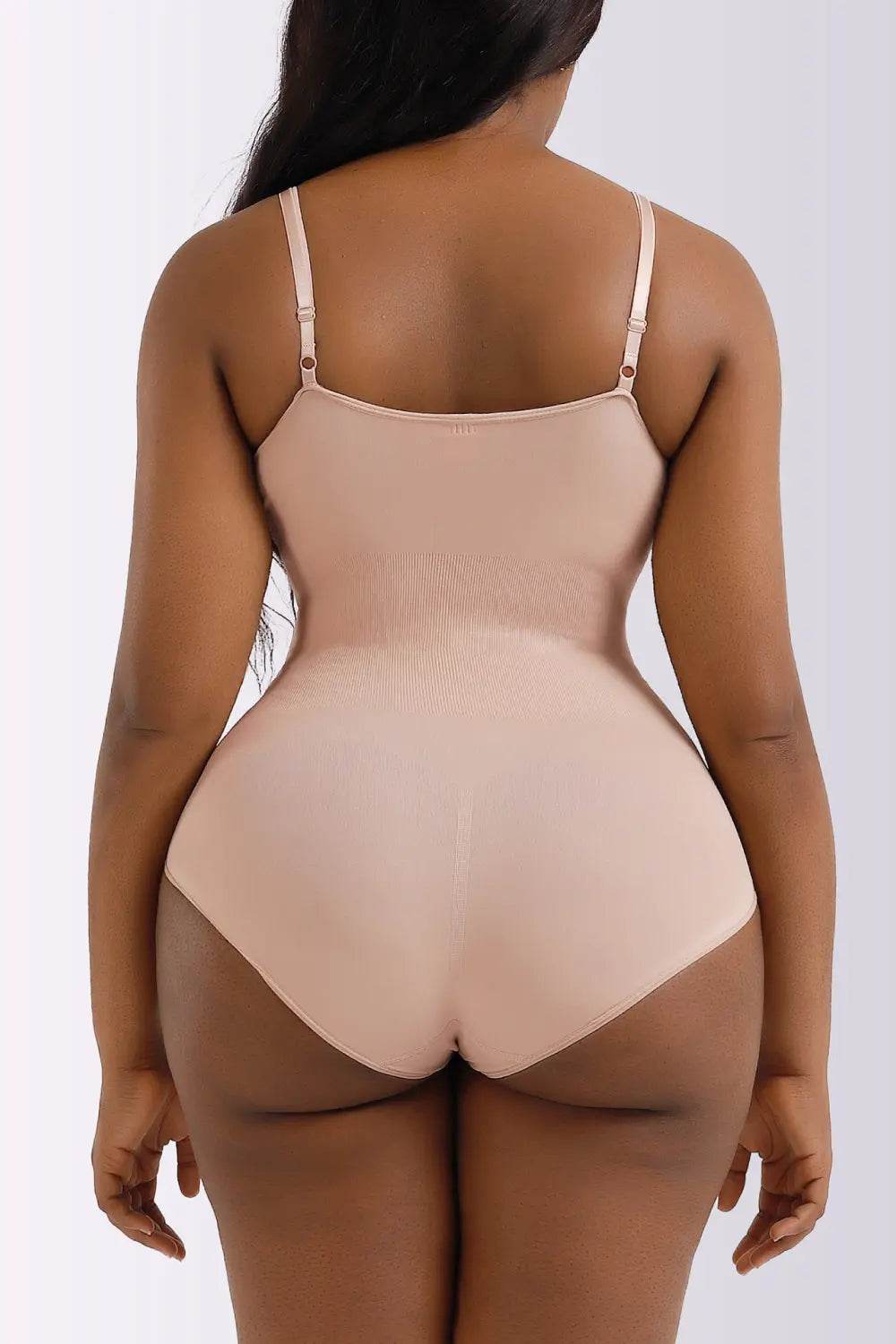 Full Size Spaghetti Strap Shaping Bodysuit - Velveta Studio