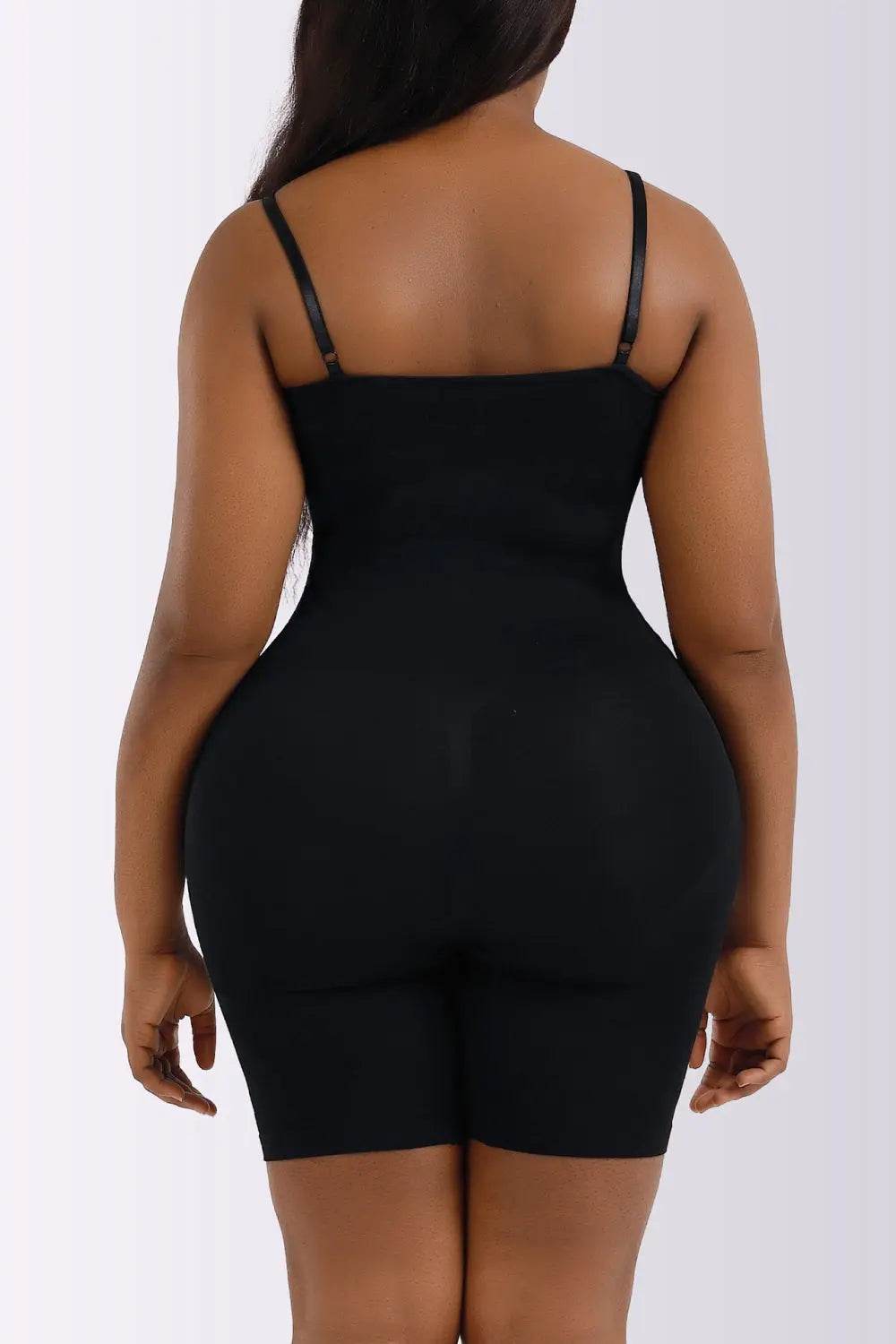 Full Size Spaghetti Strap Shaping Romper - Velveta Studio