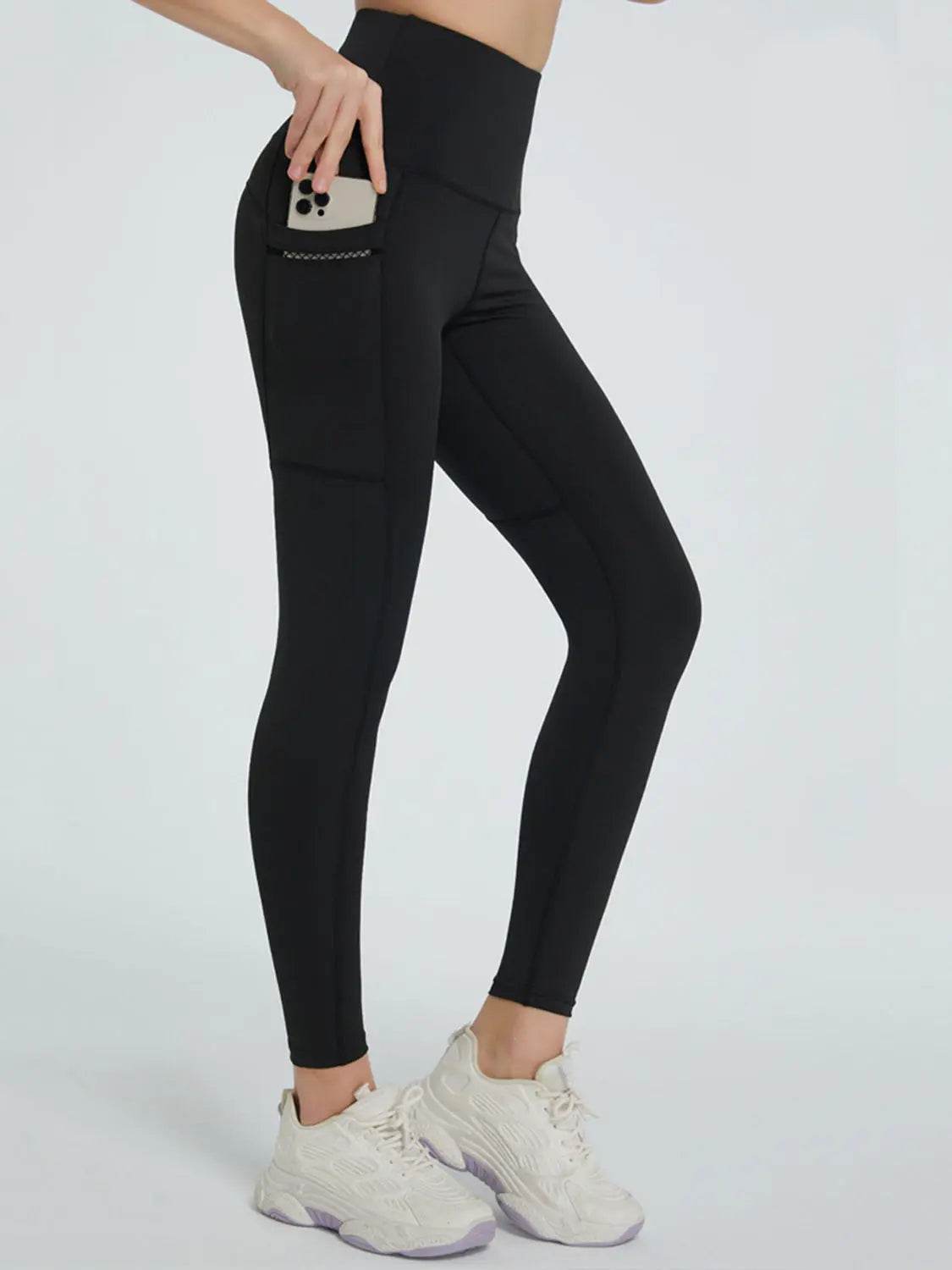 High Waist Active Leggings - Velveta Studio