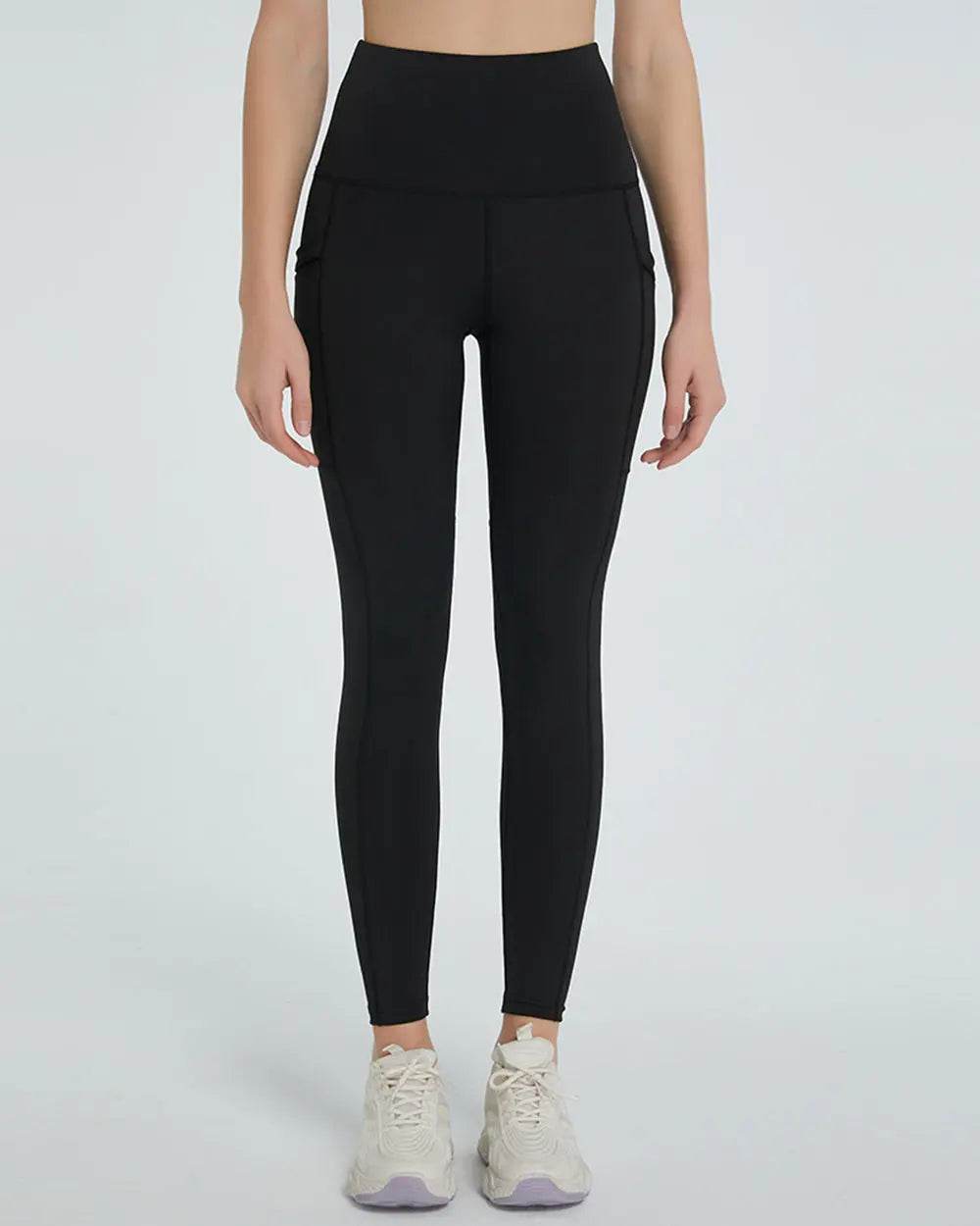 High Waist Active Leggings - Velveta Studio