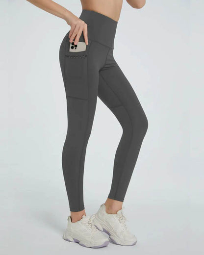 High Waist Active Leggings - Velveta Studio