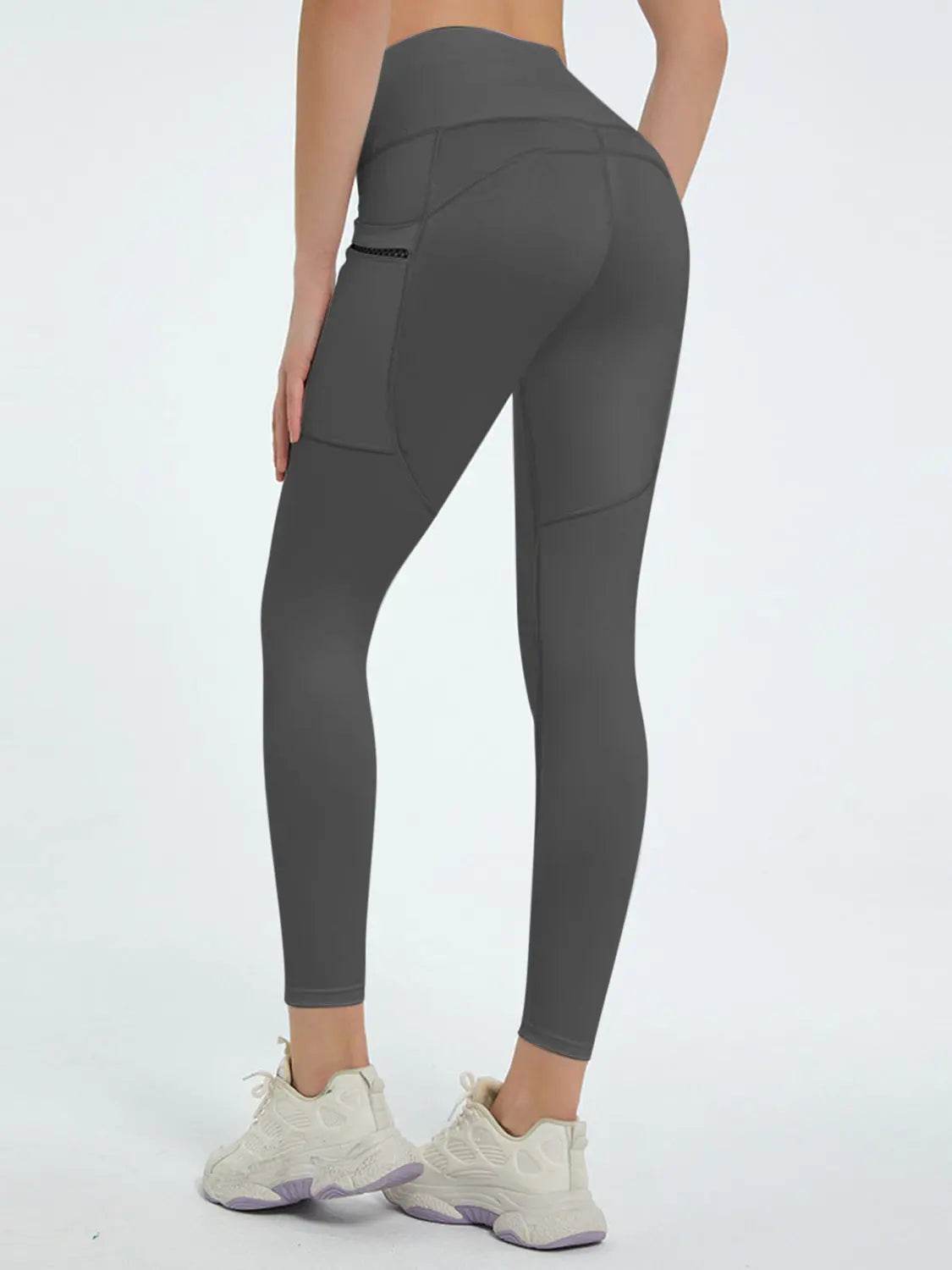 High Waist Active Leggings - Velveta Studio