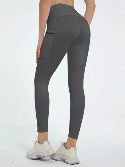 High Waist Active Leggings - Velveta Studio