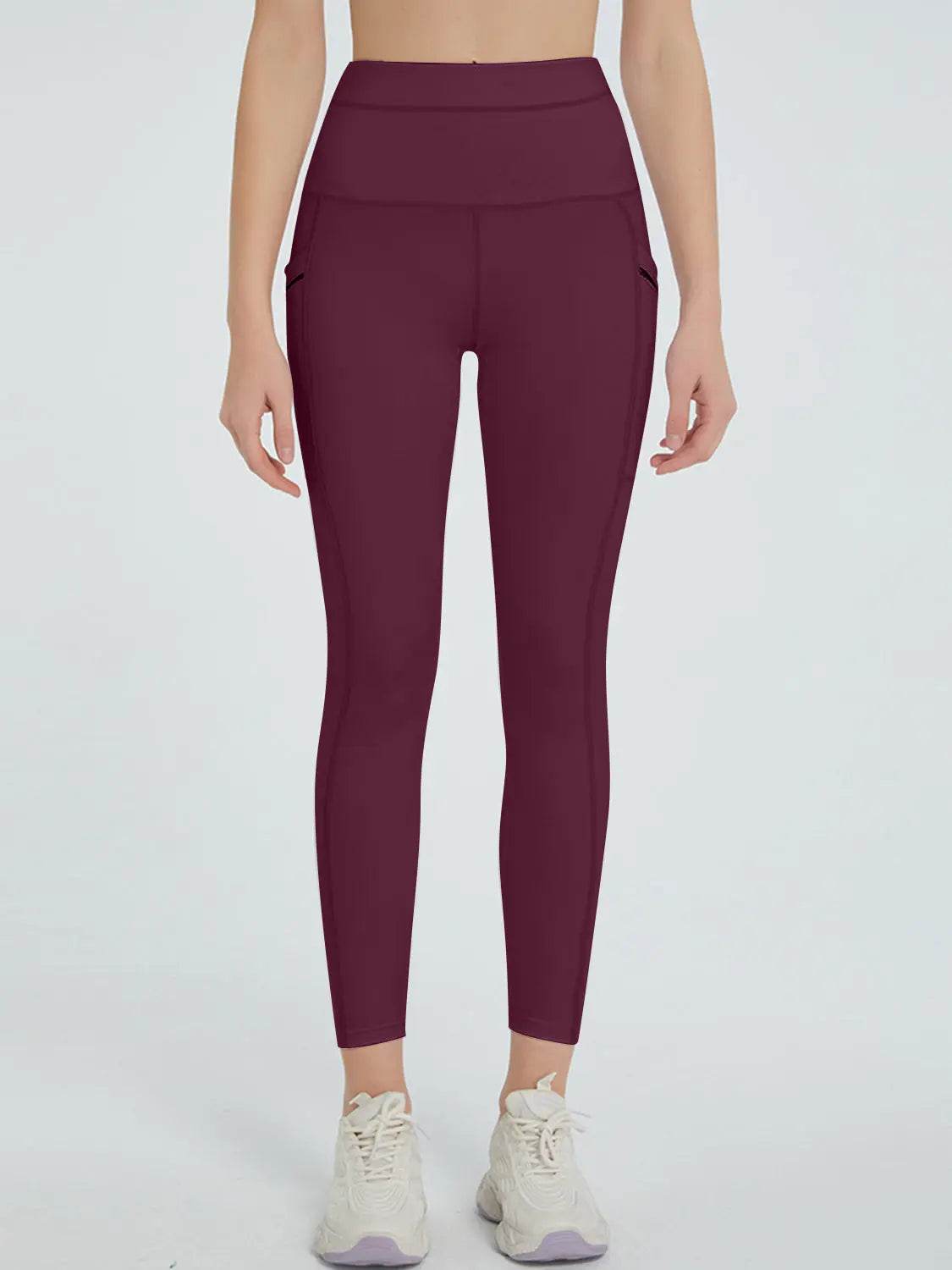 High Waist Active Leggings - Velveta Studio