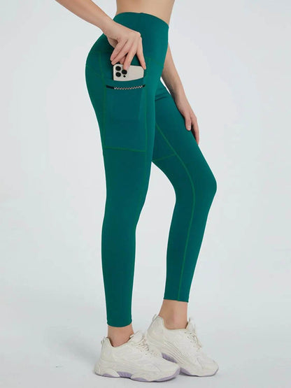 High Waist Active Leggings - Velveta Studio