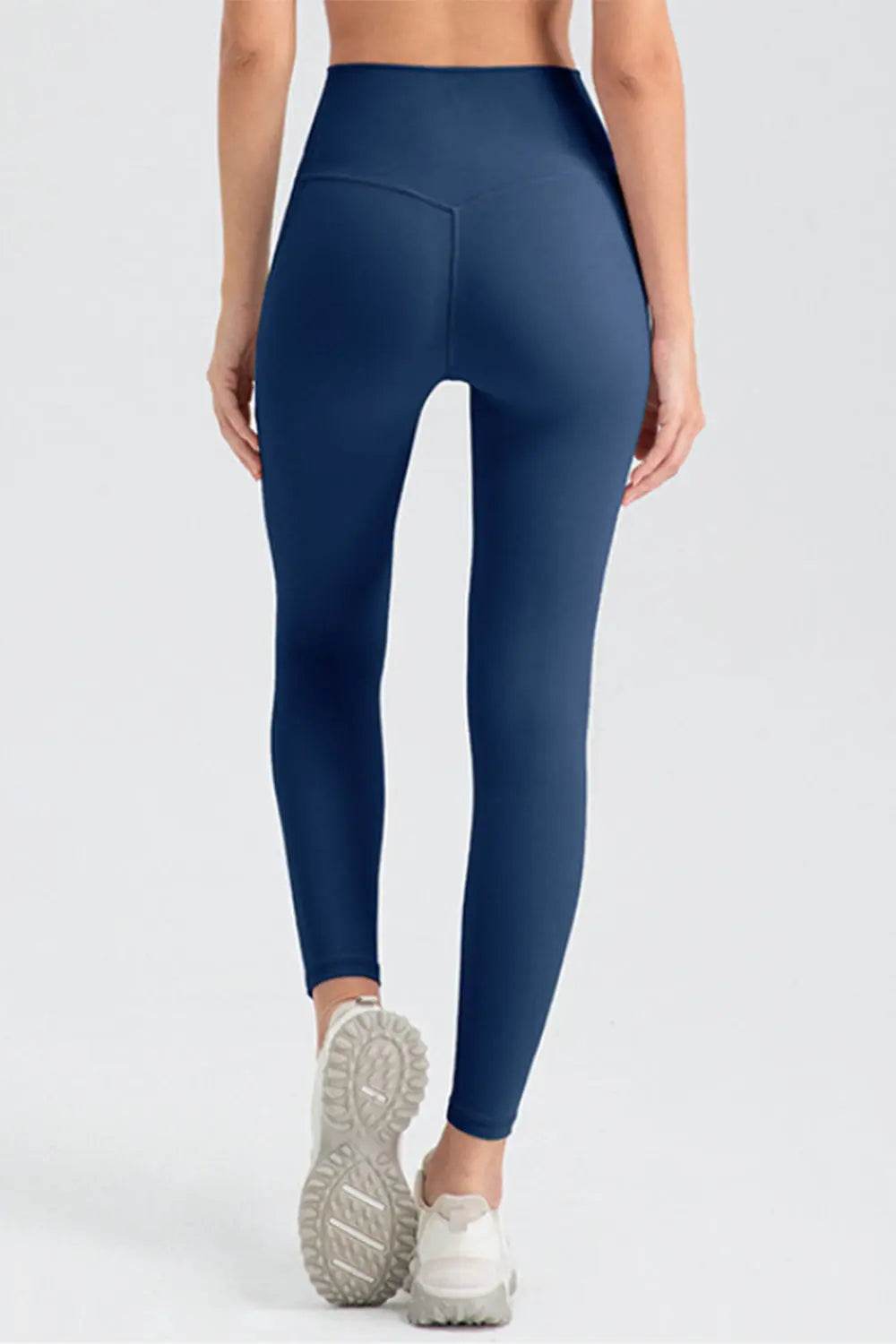 High Waist Skinny Active Pants - Velveta Studio