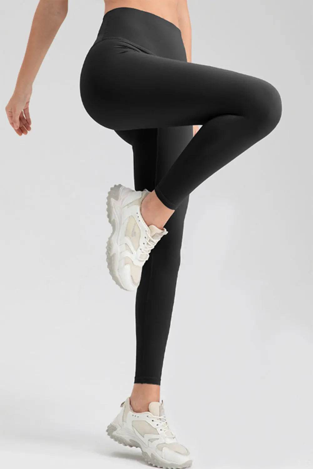 High Waist Skinny Active Pants - Velveta Studio