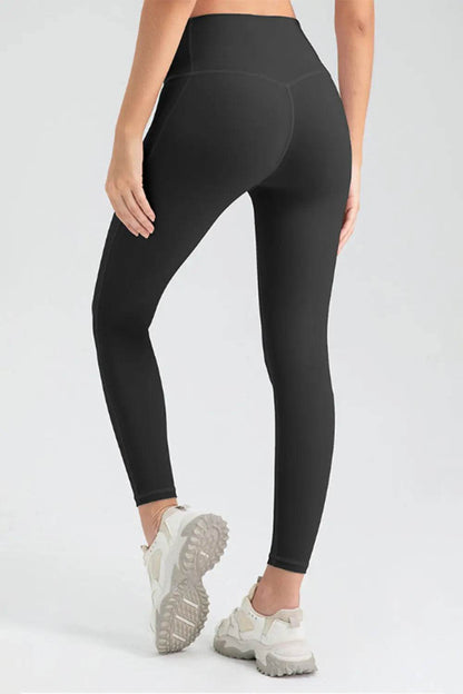 High Waist Skinny Active Pants - Velveta Studio