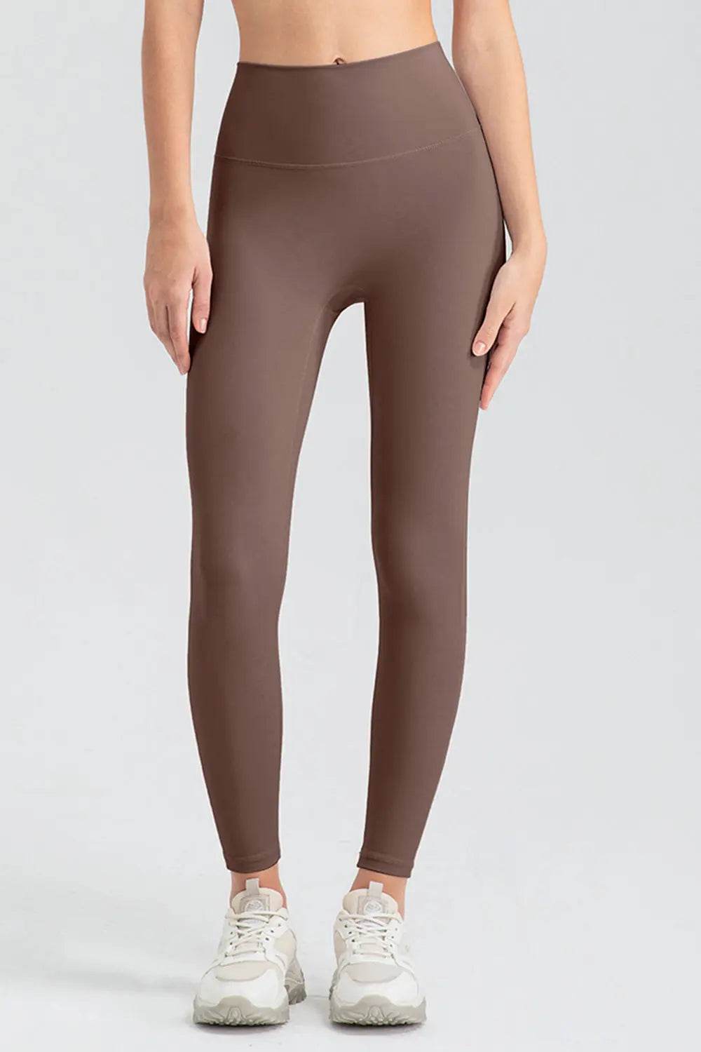 High Waist Skinny Active Pants - Velveta Studio