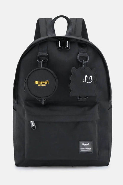 Himawari Waterproof Canvas Backpack Bag with Removable Coin Purse - Velveta Studio