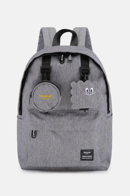 Himawari Waterproof Canvas Backpack Bag with Removable Coin Purse - Velveta Studio
