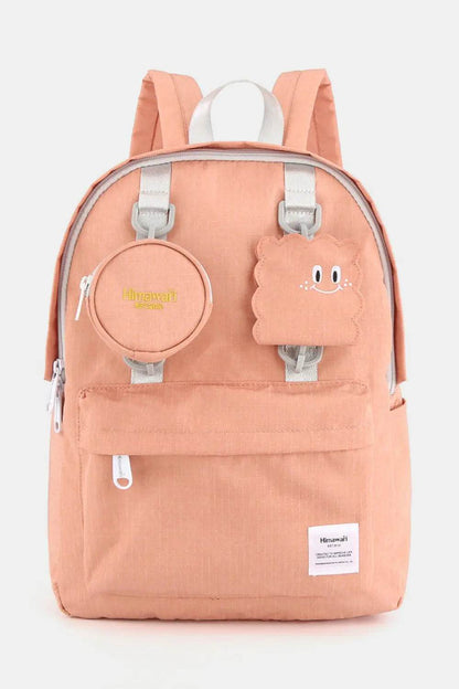 Himawari Waterproof Canvas Backpack Bag with Removable Coin Purse - Velveta Studio