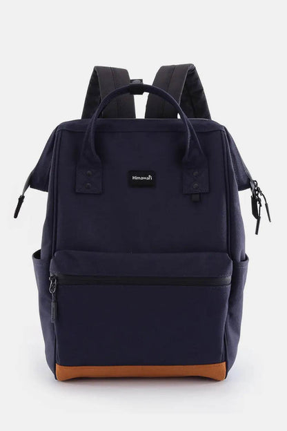 Himawari Waterproof Canvas Travel Backpack Bag with USB Port - Velveta Studio