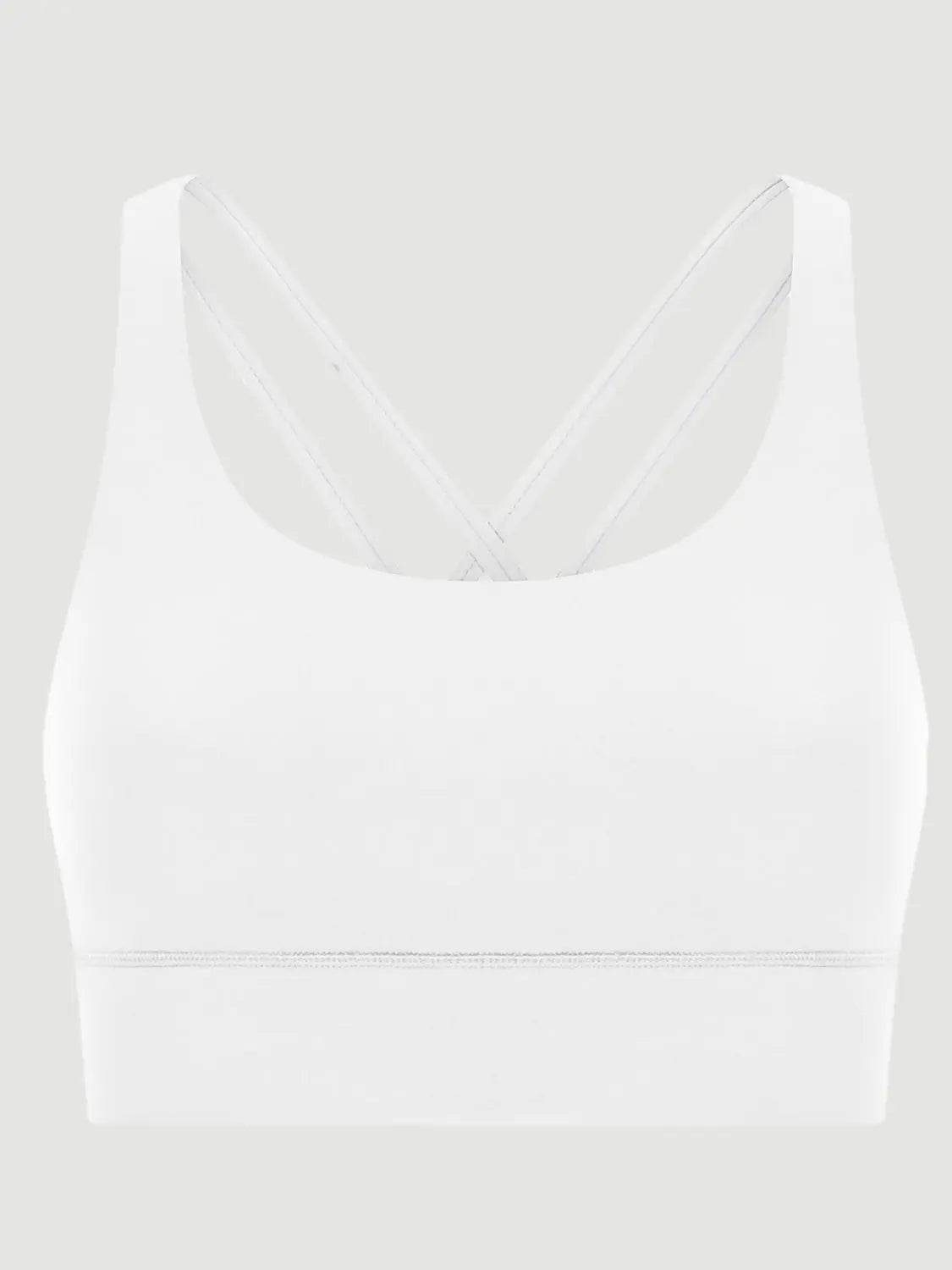 Millennia Crisscross Scoop Neck Active Tank - Velveta Studio
