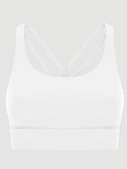 Millennia Crisscross Scoop Neck Active Tank - Velveta Studio