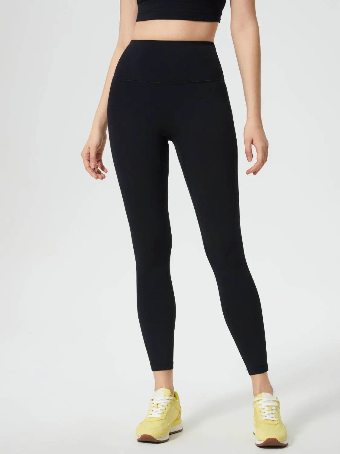 Millennia Wide Waistband Active Leggings - Velveta Studio