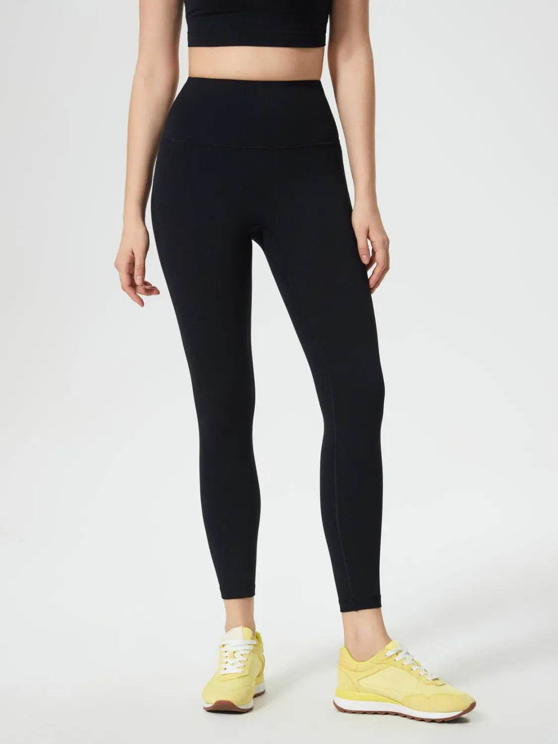 Millennia Wide Waistband Active Leggings - Velveta Studio