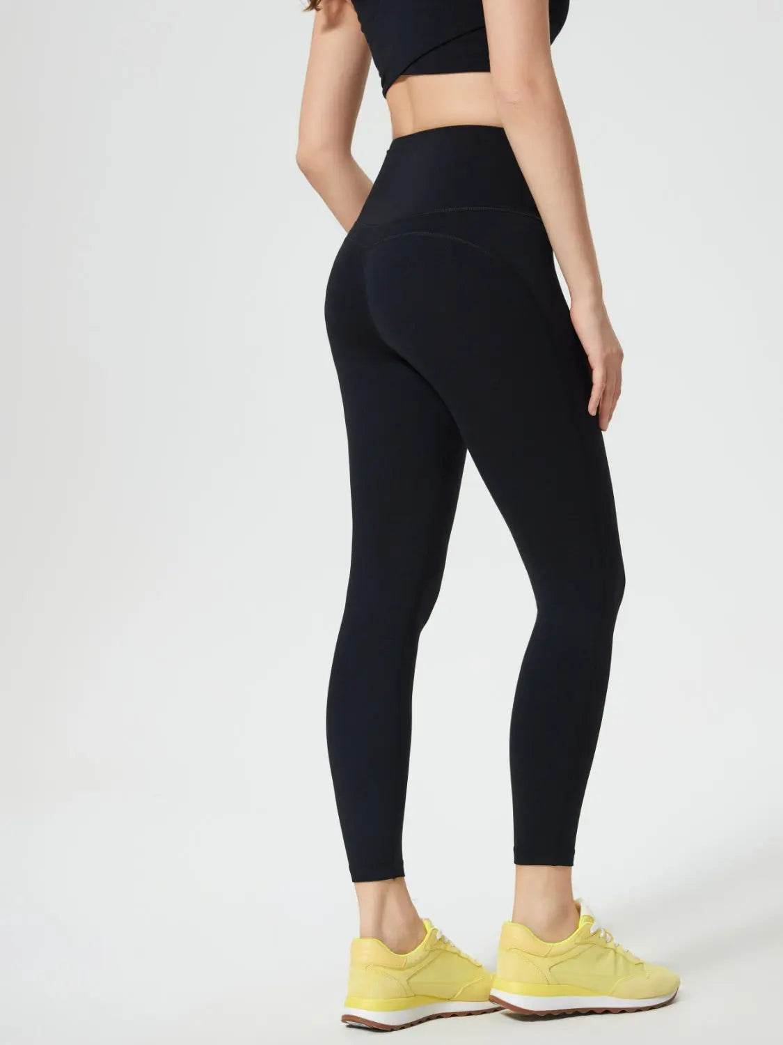 Millennia Wide Waistband Active Leggings - Velveta Studio