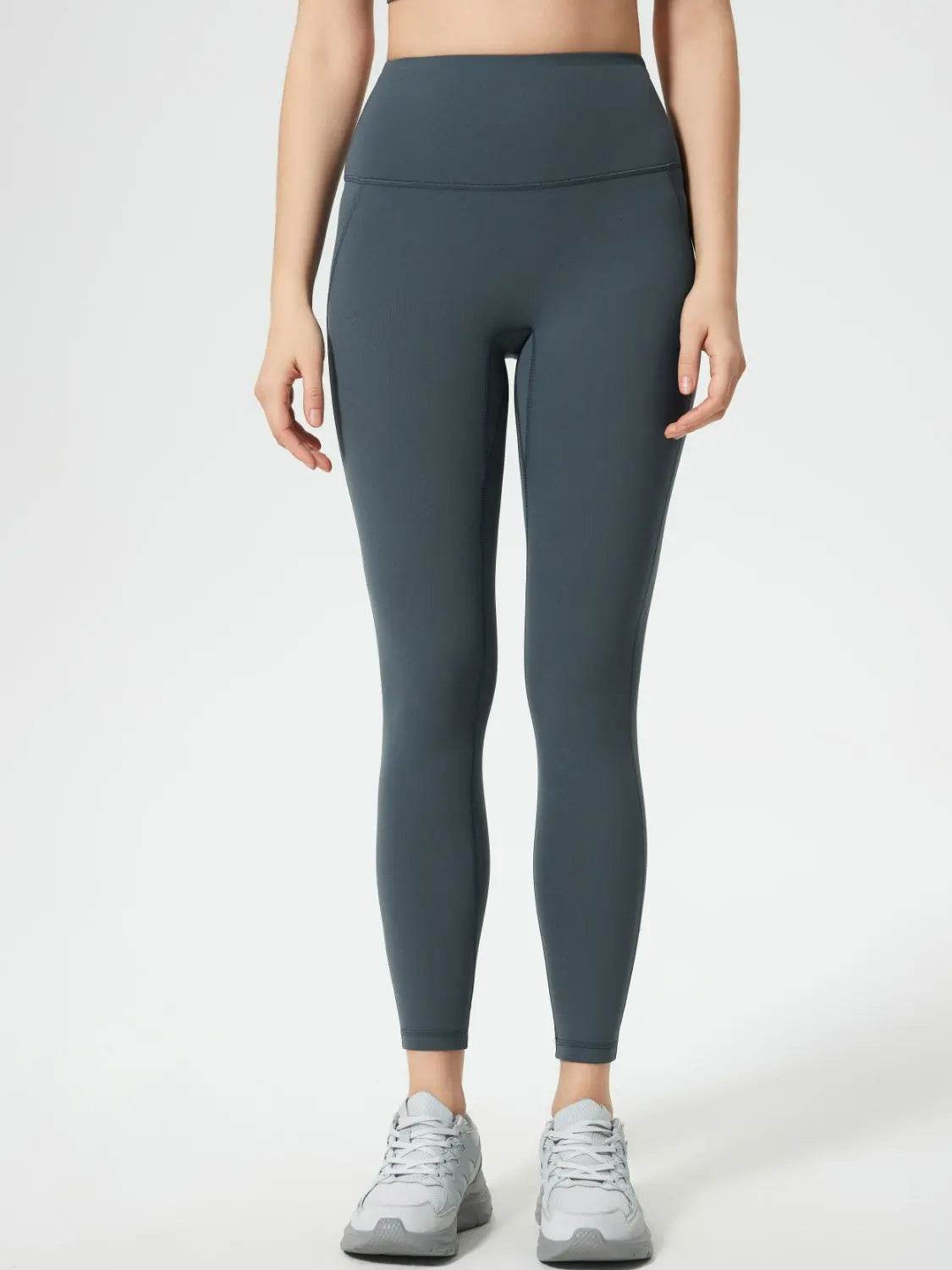 Millennia Wide Waistband Active Leggings - Velveta Studio