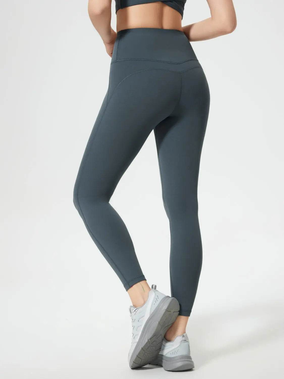 Millennia Wide Waistband Active Leggings - Velveta Studio