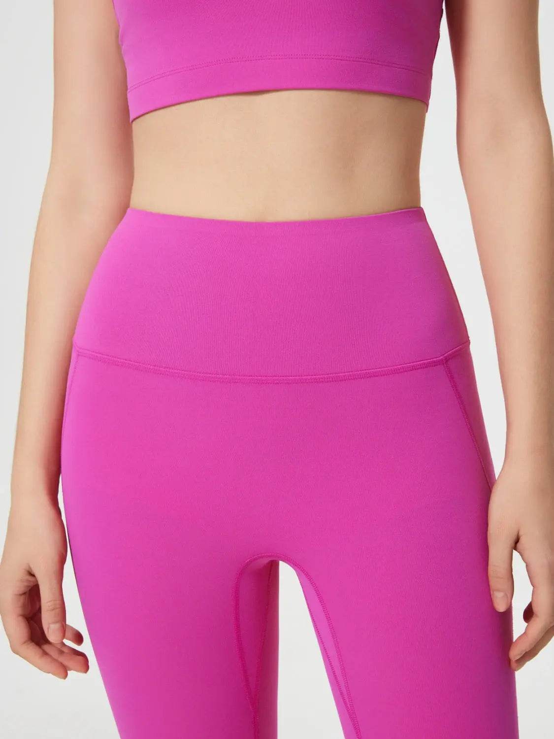 Millennia Wide Waistband Active Leggings - Velveta Studio