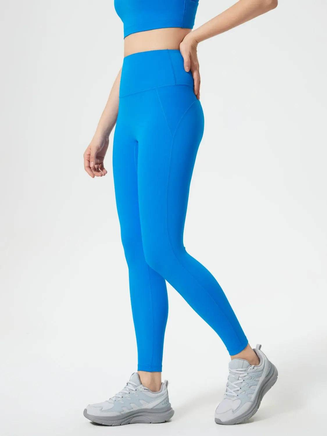 Millennia Wide Waistband Active Leggings - Velveta Studio