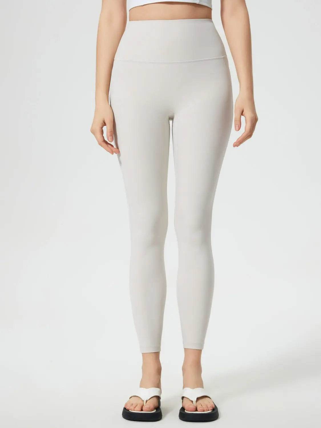 Millennia Wide Waistband Active Leggings - Velveta Studio