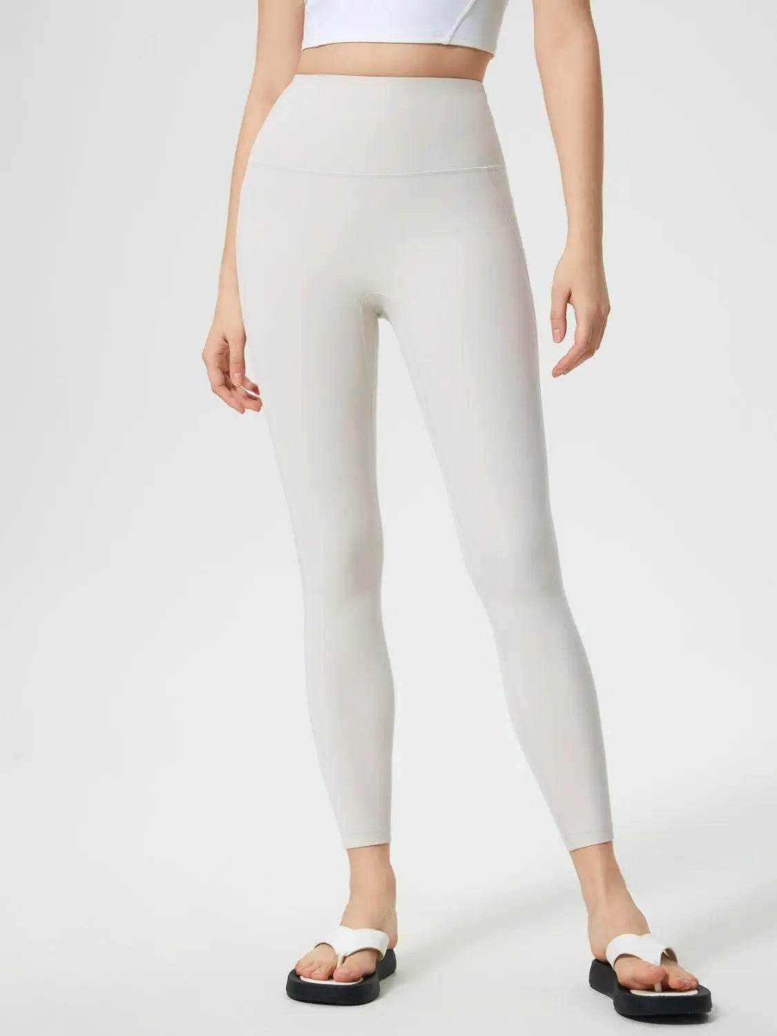 Millennia Wide Waistband Active Leggings - Velveta Studio