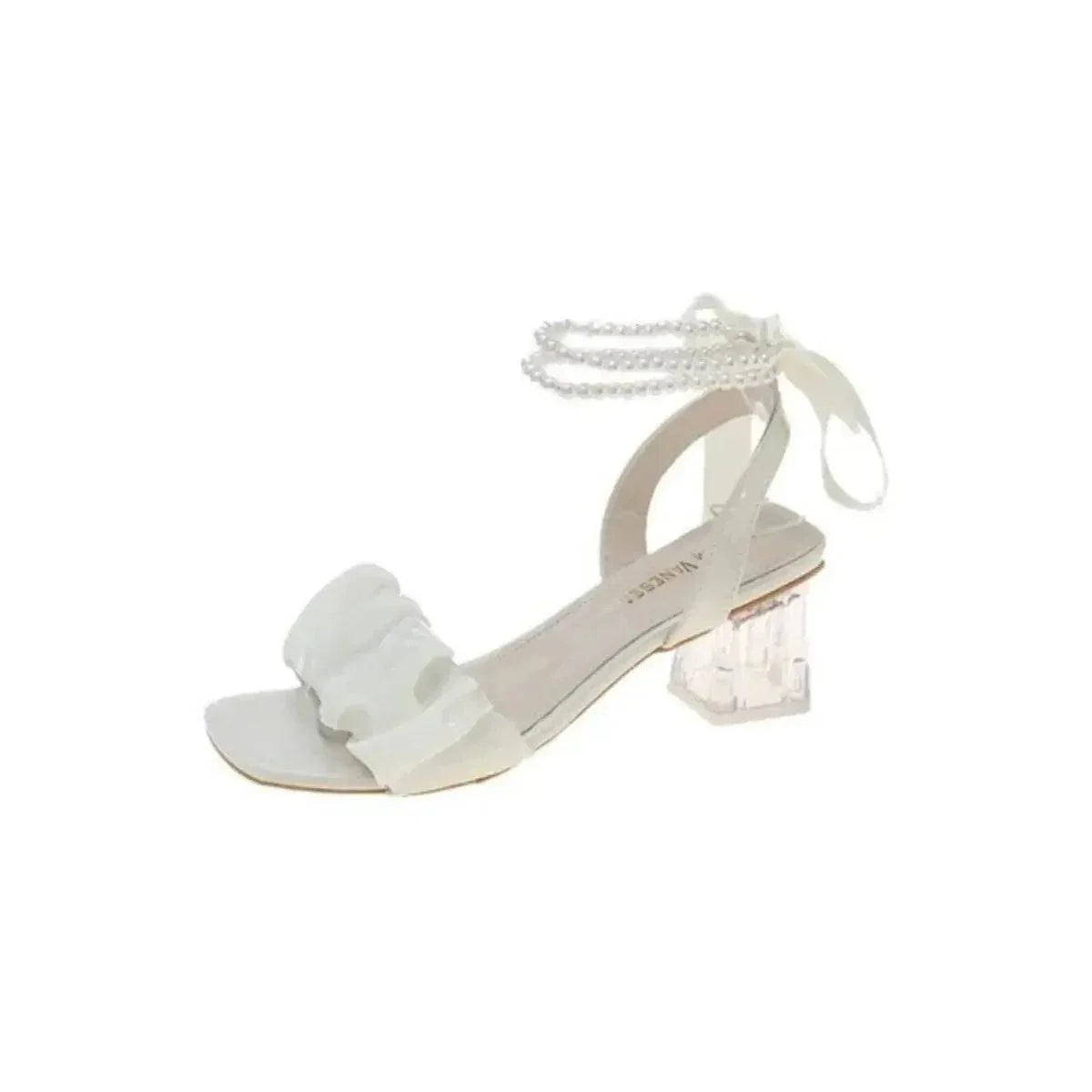 Open Toe Block Heels Sandals - Velveta Studio