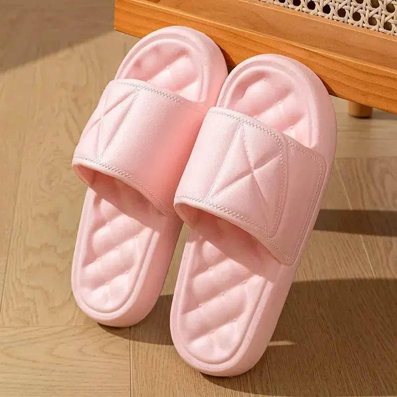 Open Toe Flats Slippers - Velveta Studio