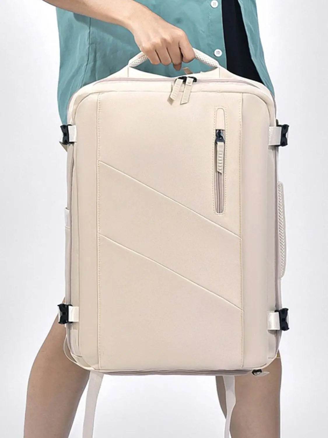 Oxford Cloth Adjustable Straps Backpack Bag - Velveta Studio