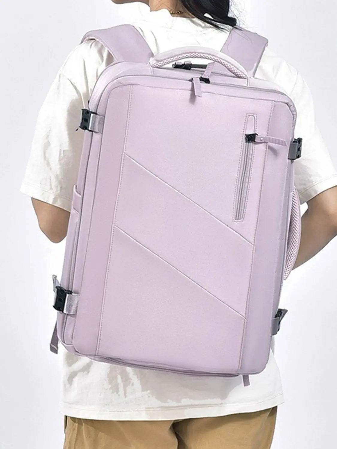 Oxford Cloth Adjustable Straps Backpack Bag - Velveta Studio
