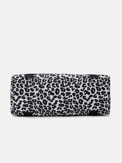 Oxford Cloth Leopard 2-Piece Bag Set - Velveta Studio