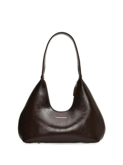 PU Leather Shoulder Bag - Velveta Studio