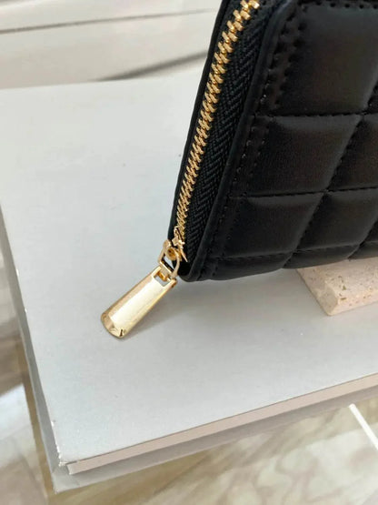 PU Leather Solid Color Wallet - Velveta Studio