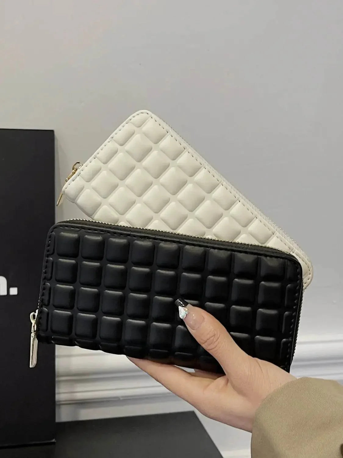 PU Leather Solid Color Wallet - Velveta Studio