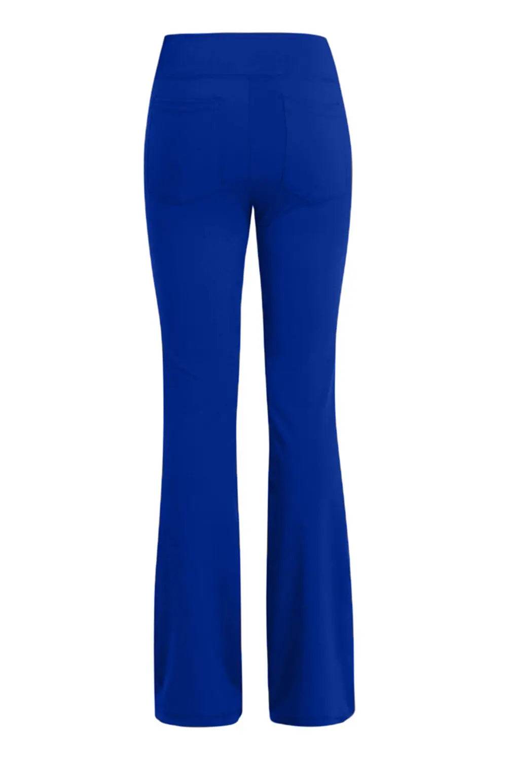 Pocketed High Waist Active Pants - Velveta Studio