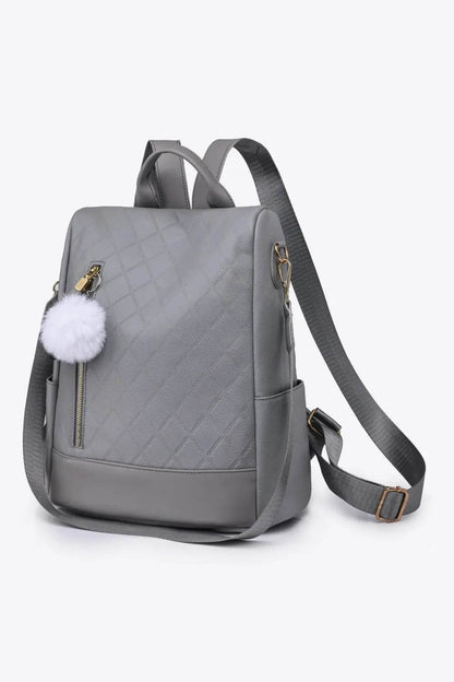 Pum-Pum Zipper Backpack - Velveta Studio